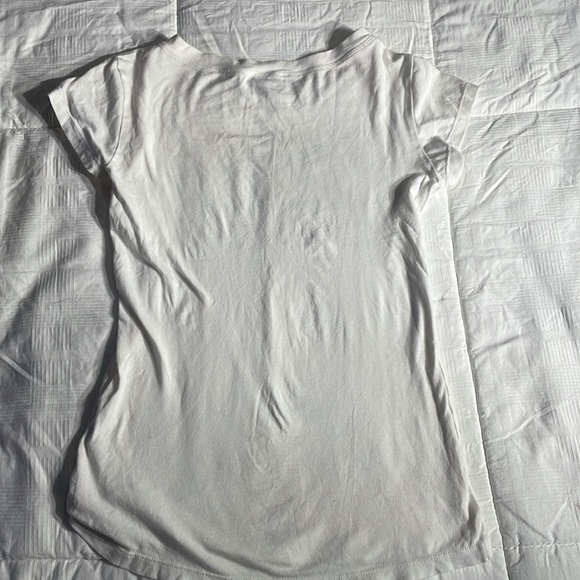 Vintage Bebe Y2K Women’s White W/sequins Tee Shirt Size Medium - Picture 5 of 5